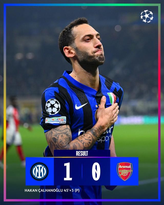 1730930753280092595.jpg 世俱杯买球APP-【欧冠】国米1比0阿森纳,恰尔汗奥卢点射一剑封喉